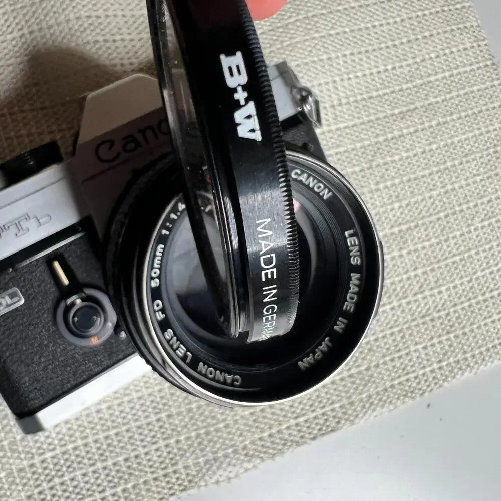 Canon FTb QL 35mm SLR Film‎ Camera FD 50mm f/1.4 S.C. Lens Made in Japan Vintage